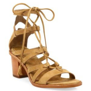 NWT Frye Brielle Gladiator Sude High Heal Sandals